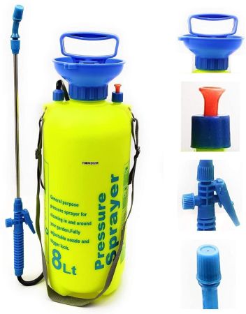 Hand opraterd garden sprayer 8 Lt.