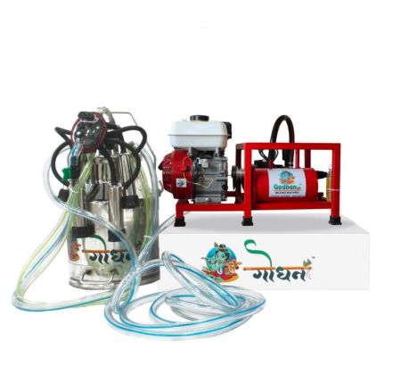 GS 150 Milking machine with engine