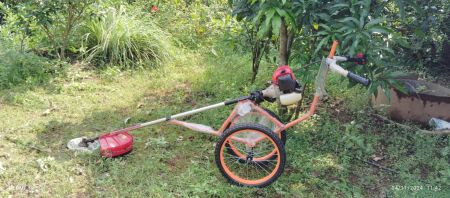 Brush cutter with TROLLEY Combo 52