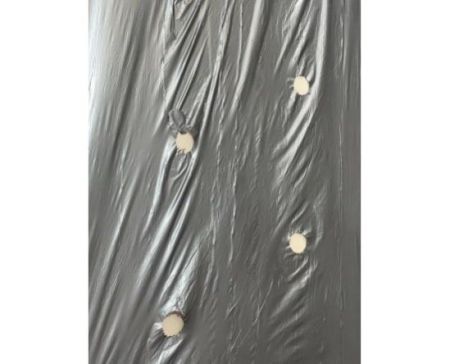 Mulching paper 20Mic-1MT-400 (Gajraj) ZigZag hole