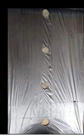 Mulching paper 25Mic-1.2MT-400 (Gajraj) Center Hole